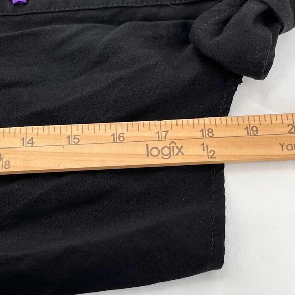 Disney Her Universe Tie Waist Top Size S Black "Hocus Pocus" Graphic Print Back‎ - Picture 13 of 13